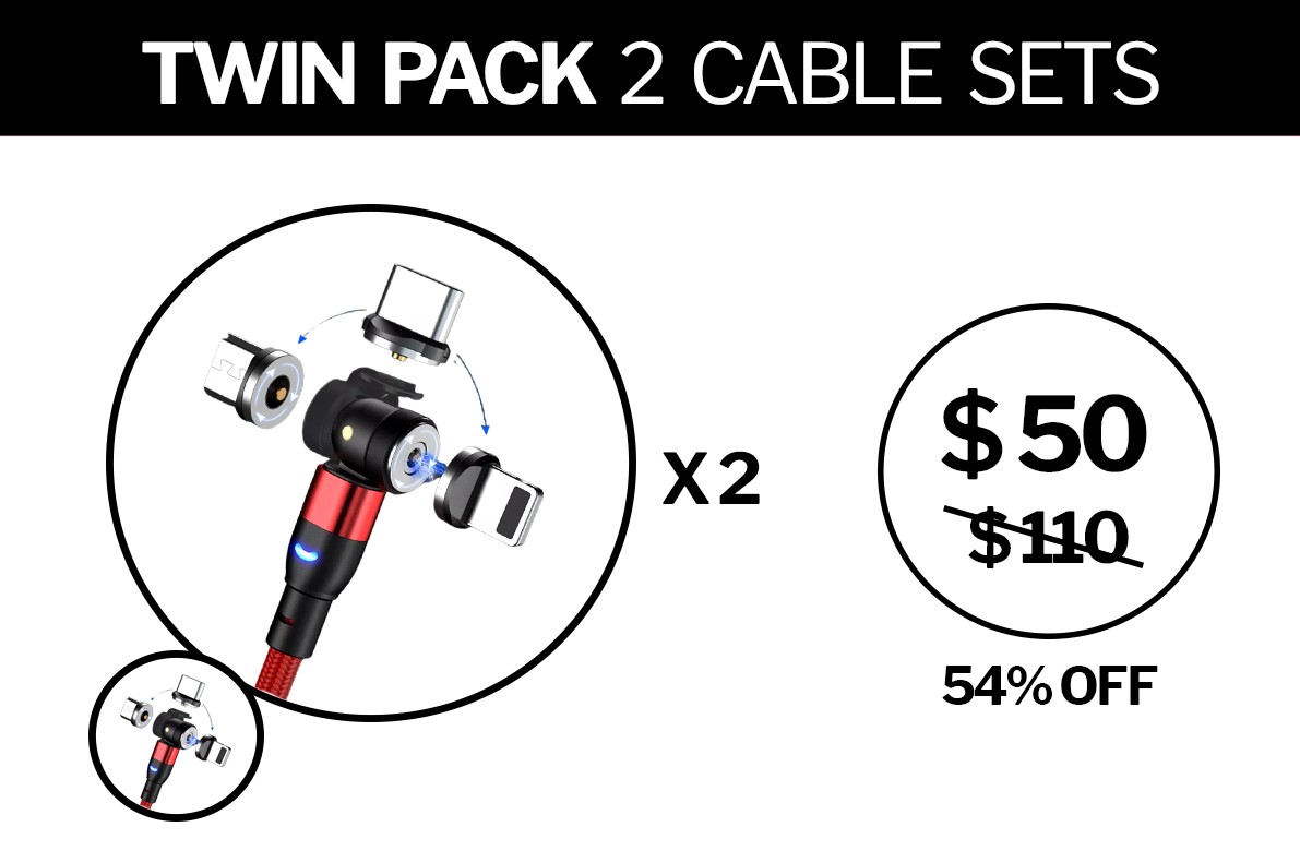 Included TWIN CABLE SETS